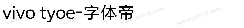 vivo tyoe字体转换 vivo tyoe字体转换